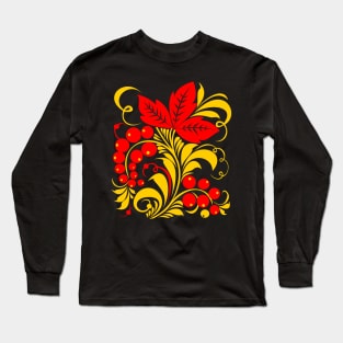 Khokhloma Long Sleeve T-Shirt